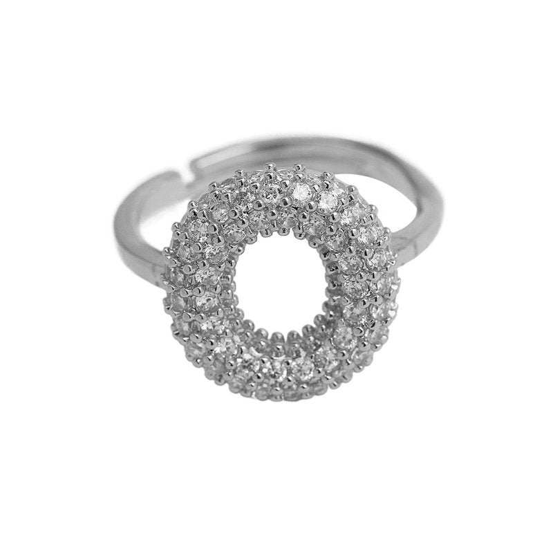 Balloon Bubble Cute 26 English Letters Open Ring $20.04 Dana Fashion Color: Silver Ring O Size: Adjustable Opening Women's Accessories Product information: Type: Opening Process: Electroplating Color: gold ring A, gold ring B, gold ring C, gold ring D, go