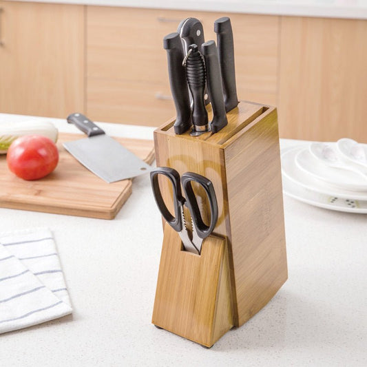 Bamboo Kitchen Accessories Storage Knife Holder $62.51 Dana Fashion Color: Bamboo knife holder Dana's Kitchen Product information: Material: Rattan/Wicker/Bamboo Item No.: TB-527230934466 Green and environmentally friendly, you can put five kitchen knives