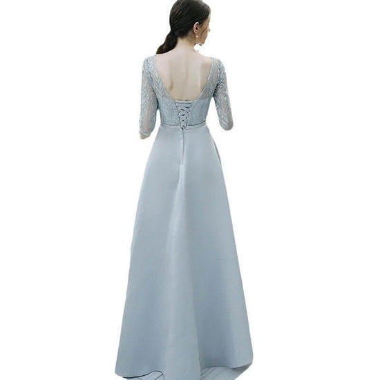 Banquet Party Elegant Evening Dress Women $98.50 Dana Fashion Color: Beige Size: L Women's clothing Product information: Color: sky blue, brown, Milky White, peacock blue, red, dark red Sleeve type: sleeveless Main fabric composition: Polyester Waist Type