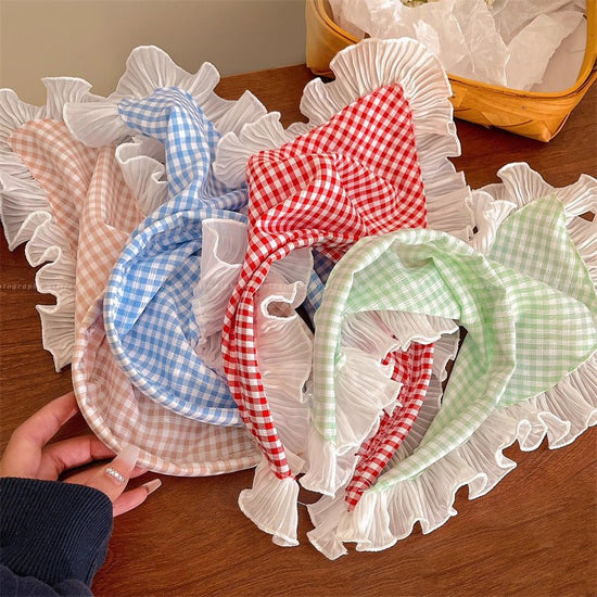 Baotou Kerchief Cap Pastoral Style Zhou Also Headdress With Same Kind Women $15.00 Dana Fashion Color: Apricot Pink Women's Accessories Product information: Baotou tam-o'-shanter pastoral style weekly headdress and similar women Processing Technology: kni