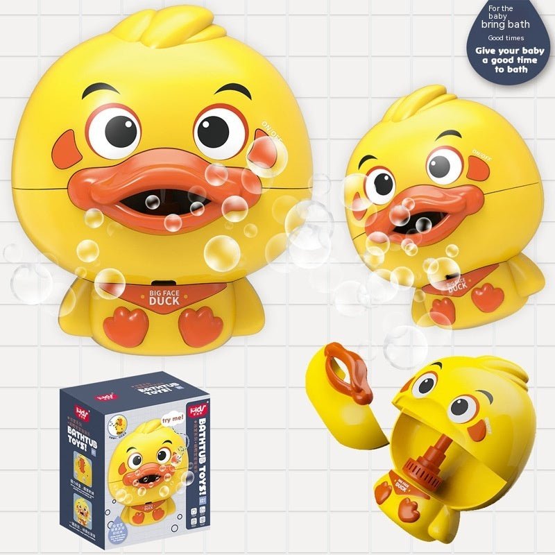 Bathroom Electric Cartoon Bubble Duck One-click Start Continuous Bubble Parent-child Interactive Water Toy $27.23 Dana Fashion Color: Chinese Toys & Hobbies Product information: Ability Training: emotion, vision, intelligence development, crawling, hand-b