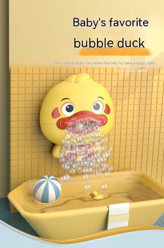 Bathroom Electric Cartoon Bubble Duck One-click Start Continuous Bubble Parent-child Interactive Water Toy $27.23 Dana Fashion Color: Chinese Toys & Hobbies Product information: Ability Training: emotion, vision, intelligence development, crawling, hand-b