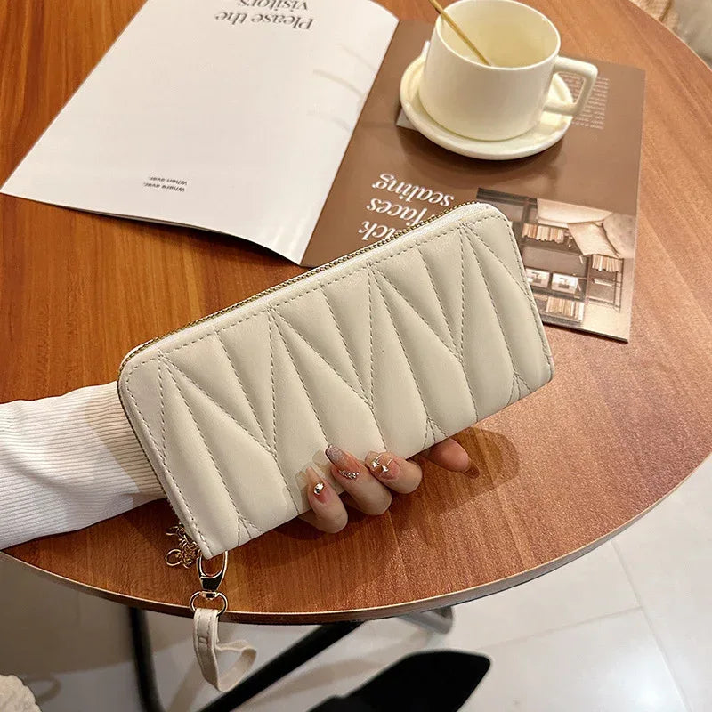 Rhombus Wallet Women's Long European And American Fashion - DanaFashionstore