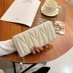 Rhombus Wallet Women's Long European And American Fashion - DanaFashionstore