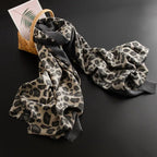 Leopard Print Artificial Cashmere Scarf Women's Warm Scarf Winter - DanaFashionstore