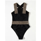 One Piece Swimsuit Solid Color Swimsuit Bikini - DanaFashionstore