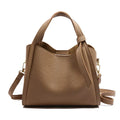 Korean Style Ins New Hong Kong Style Personalized Simple One-shoulder Underarm Bucket Bag Vegetable Basket Retro Crossbody Bag - DanaFashionstore