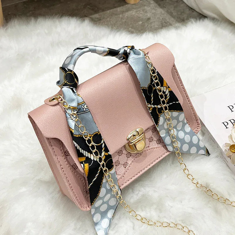 Fashion Small Square Bag Vintage Print Ladies - DanaFashionstore
