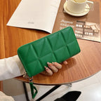 Rhombus Wallet Women's Long European And American Fashion - DanaFashionstore