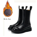 Real soft leather Martin boots women's British style boots - DanaFashionstore