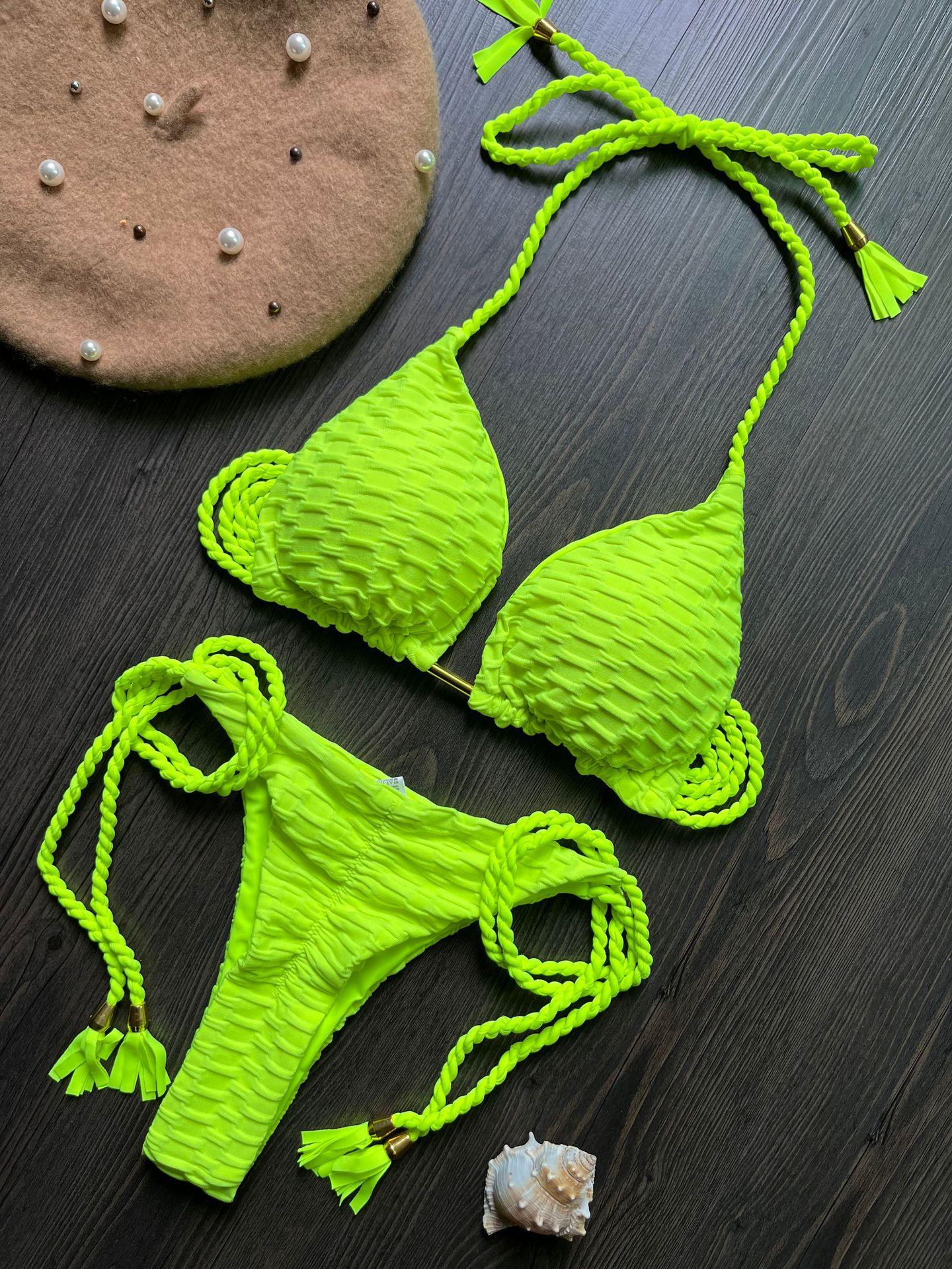 Women's Fashion Braided Rope Bikini Suit - DanaFashionstore