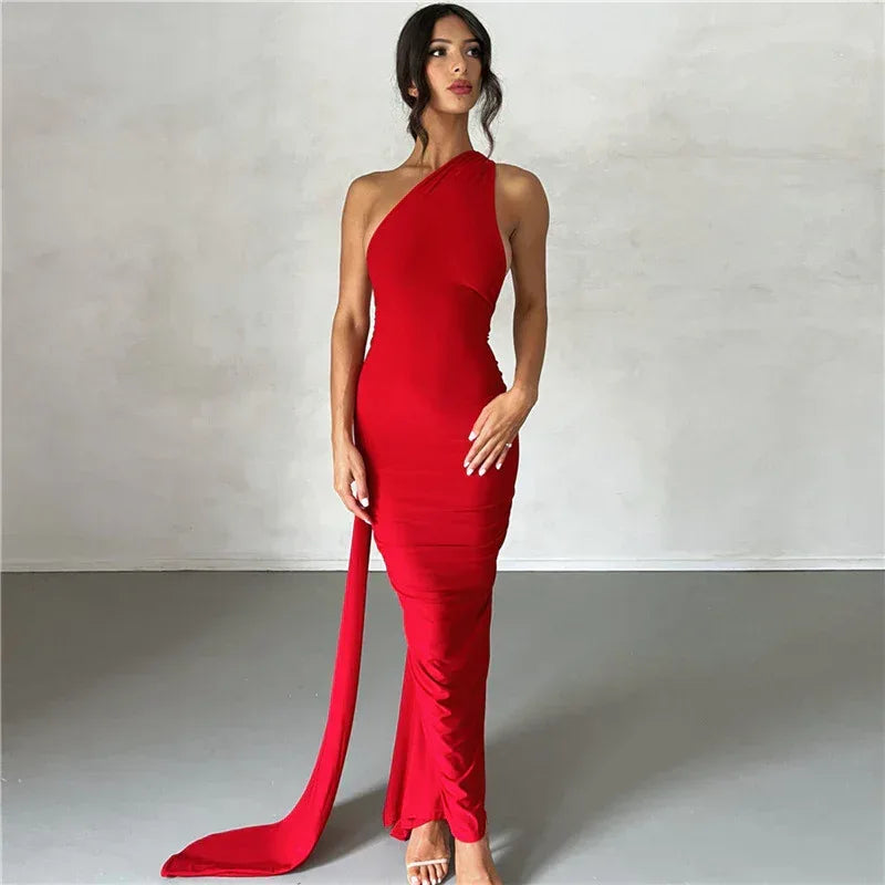 Backless Halter Sheath Dress For Women - DanaFashionstore