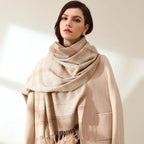 Women's Sweet Tassel Shawl Warm Cashmere Scarf - DanaFashionstore