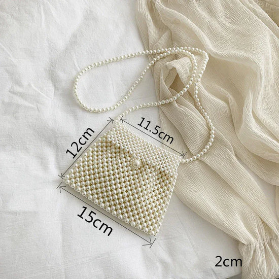Pearl Bag Female Messenger Bag Wild Mini Retro Western Style Pearl - DanaFashionstore