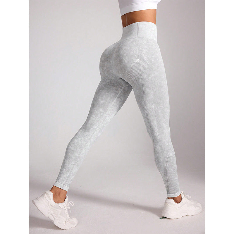 Chemical Fiber High Waist Long Yoga Pants Female - Dana Fashion