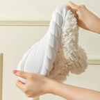 Winter Package Heeled Waterproof Home Indoor And Outdoor Wear Cute High Helper Cotton Slippers - DanaFashionstore