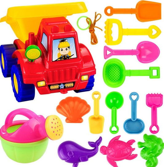 Beach bucket set toys $22.60 Dana Fashion Style: 1Style Toys & Hobbies Material: Plastic / Plastic Specifications: 19 * 19.5cm Note: The color of the product accessories is randomly distributed