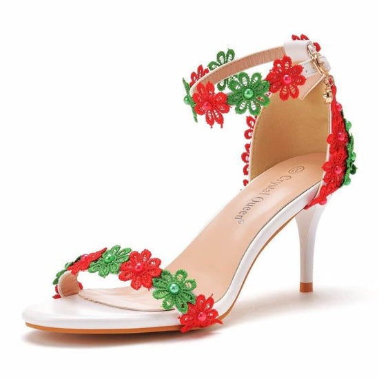 Beaded Large And Small Size Summer Sandals $59.50 Dana Fashion Color: Blue And White Color Matching Size: 34 Women's shoes Product information: Color: white, blue and white color matching, yellow and white mixed color, pink and white, red and green color