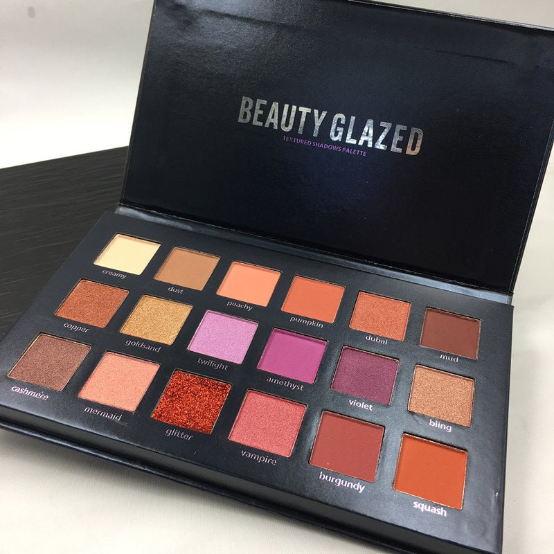 Beauty glazed 18-color new eye shadow with multi-color eyeshadow $59.00 Dana Fashion Color: 18 colors makeup Efficacy: modification