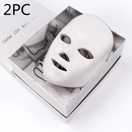 Beauty Instrument Beauty Skin Mask Instrument Seven-color Photon Rejuvenation $84.25 Dana Fashion Color: With original packaging 2PC Electrical outlet: EU Beauty Tools Product information: Material: ABS Input: 100-240V 50 / 60Hz Output: 12V 1A LED lights: