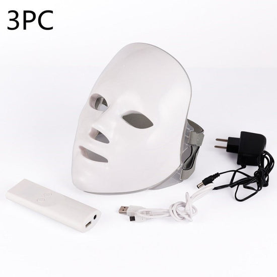 Beauty Instrument Beauty Skin Mask Instrument Seven-color Photon Rejuvenation $130.99 Dana Fashion Color: Without original packaging 3PC Electrical outlet: EU Beauty Tools Product information: Material: ABS Input: 100-240V 50 / 60Hz Output: 12V 1A LED lig