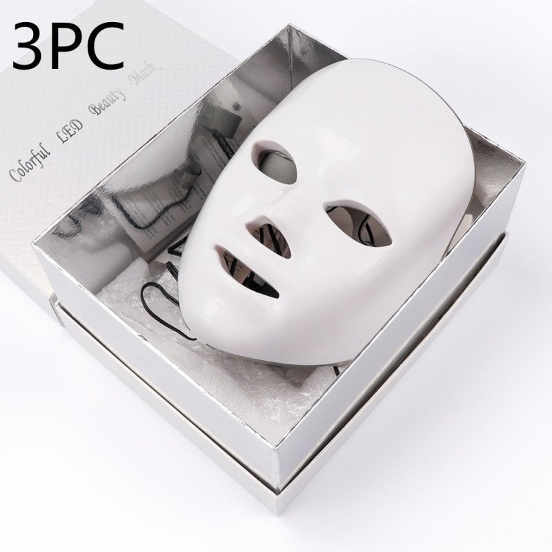Beauty Instrument Beauty Skin Mask Instrument Seven-color Photon Rejuvenation $134.00 Dana Fashion Color: With original packaging 3PC Electrical outlet: EU Beauty Tools Product information: Material: ABS Input: 100-240V 50 / 60Hz Output: 12V 1A LED lights
