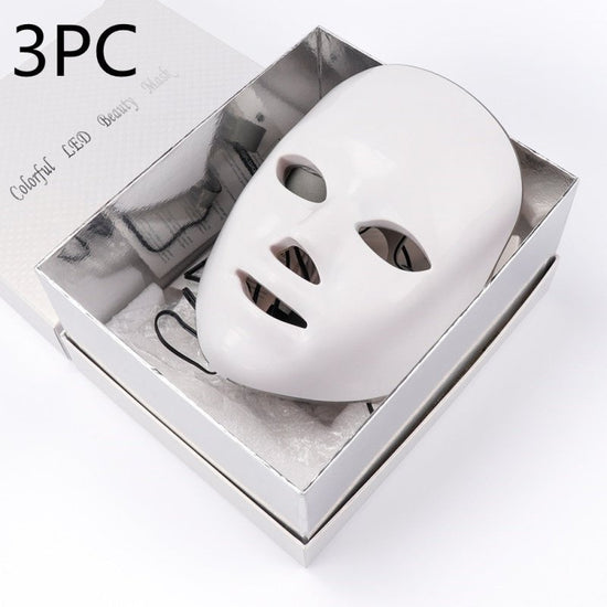 Beauty Instrument Beauty Skin Mask Instrument Seven-color Photon Rejuvenation $84.25 Dana Fashion Color: With original packaging 2PC Electrical outlet: EU Beauty Tools Product information: Material: ABS Input: 100-240V 50 / 60Hz Output: 12V 1A LED lights: