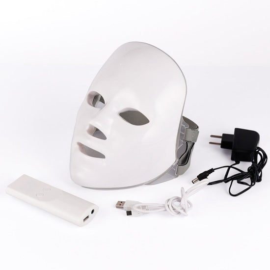 Beauty Instrument Beauty Skin Mask Instrument Seven-color Photon Rejuvenation $84.25 Dana Fashion Color: With original packaging 2PC Electrical outlet: EU Beauty Tools Product information: Material: ABS Input: 100-240V 50 / 60Hz Output: 12V 1A LED lights: