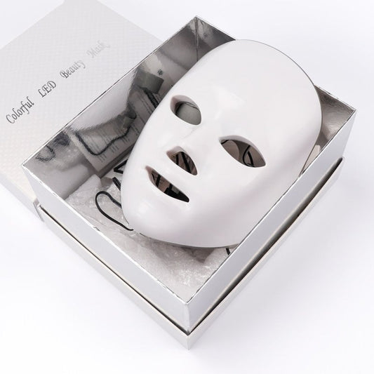 Beauty Instrument Beauty Skin Mask Instrument Seven-color Photon Rejuvenation $84.25 Dana Fashion Color: With original packaging 2PC Electrical outlet: EU Beauty Tools Product information: Material: ABS Input: 100-240V 50 / 60Hz Output: 12V 1A LED lights: