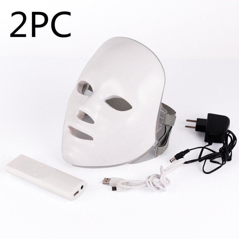 Beauty Instrument Beauty Skin Mask Instrument Seven-color Photon Rejuvenation $82.50 Dana Fashion Color: Without original packaging 2PC Electrical outlet: EU Beauty Tools Product information: Material: ABS Input: 100-240V 50 / 60Hz Output: 12V 1A LED ligh