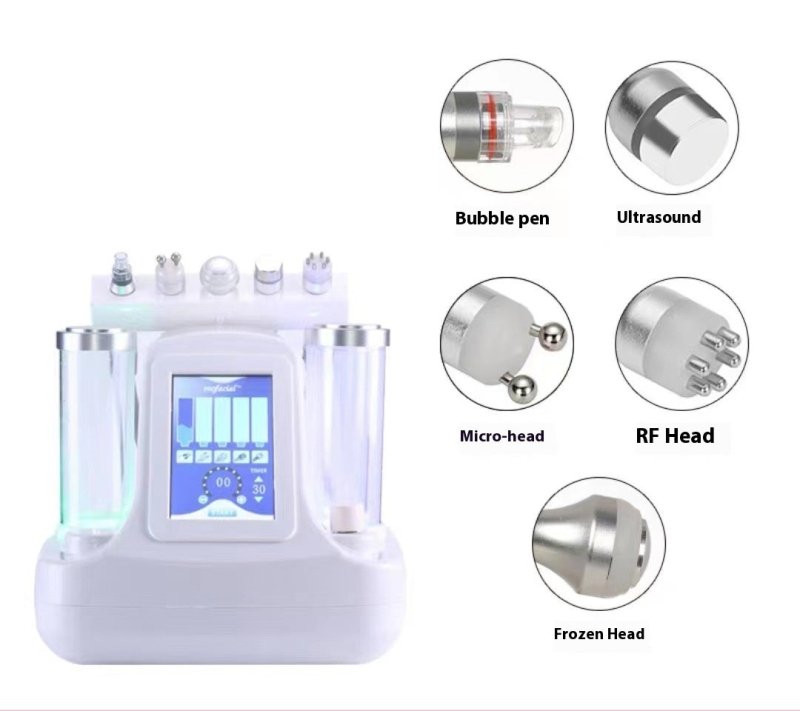 Beauty Instrument Cleaner Face Oxygen Injection Skin Spray Beauty Salon Mesotherapy Color Light Mask Beauty Instrument $550.00 Dana Fashion Color: Five in One Specifications: American Standard Beauty Tools Product information: Applicable scenario: Commerc