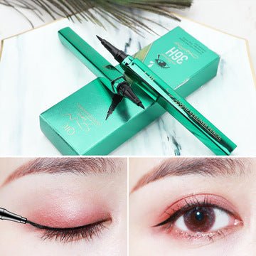 Beginners eye liner $15.72 Dana Fashion Color: Jade green makeup Adapt to the crowd: MM who loves beauty Product features: long-lasting makeup effect, smooth lines, warm water removable The validity period is unopened, the shelf life is 3 years, and it ca