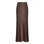 Fishtail Skirt Satin Satin Long - DanaFashionstore