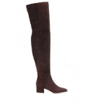 Flat Boots Over The Knee Boots Gray Women's Boots High Boots - DanaFashionstore