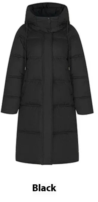 Long Over Knee Hooded Jacket 2025 - Thickened Winter Coat - DanaFashionstore