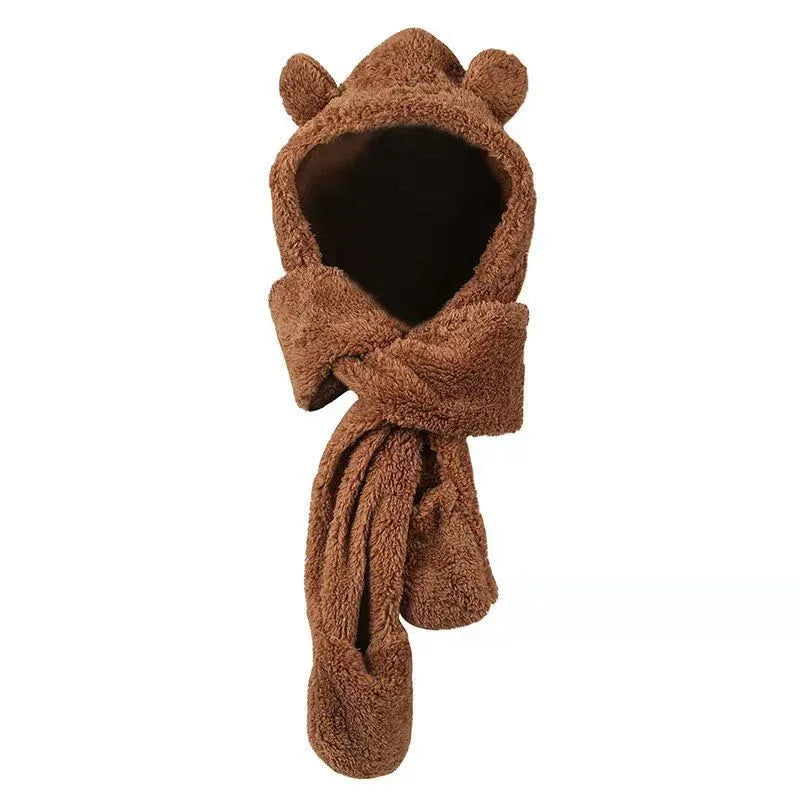 Ears Animal Hat Gloves Scarf - DanaFashionstore