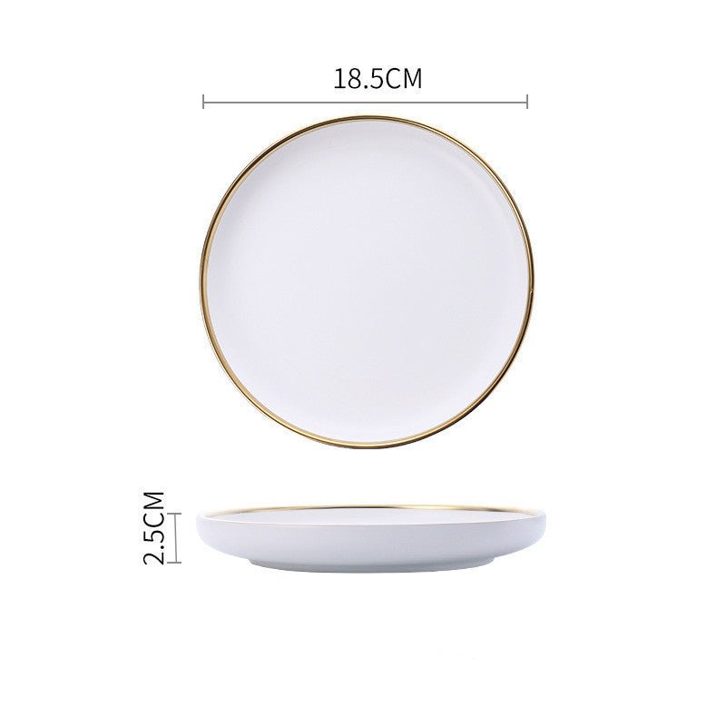 Big Soup Bowl Rice Bowl About Household Ceramic Plate $24.32 Dana Fashion Color: 4style Dana's Kitchen Product information: Product Category: Bowl Material: more than 45 percent bone meal and bone china Pattern: solid color 3.5 inch plate (white), spoon (