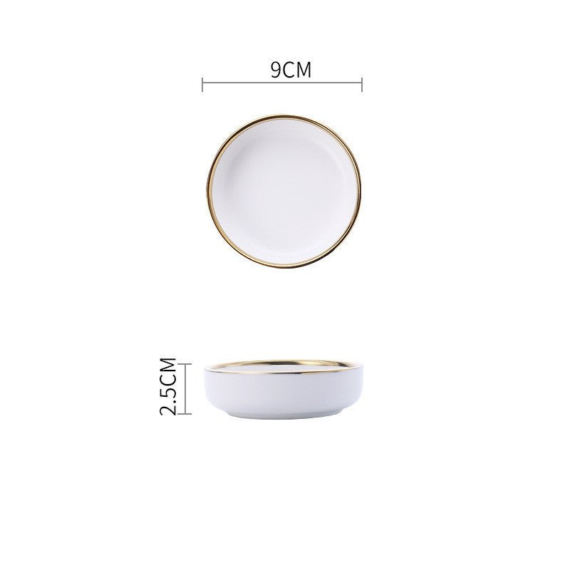 Big Soup Bowl Rice Bowl About Household Ceramic Plate $12.42 Dana Fashion Color: 1style Dana's Kitchen Product information: Product Category: Bowl Material: more than 45 percent bone meal and bone china Pattern: solid color 3.5 inch plate (white), spoon (