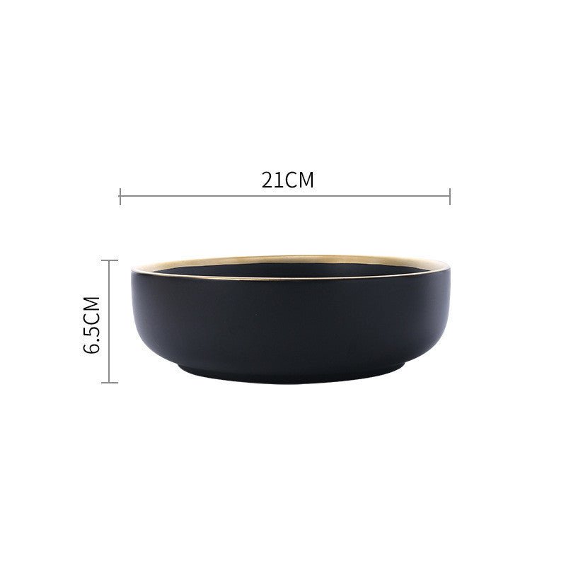 Big Soup Bowl Rice Bowl About Household Ceramic Plate $42.80 Dana Fashion Color: 11style Dana's Kitchen Product information: Product Category: Bowl Material: more than 45 percent bone meal and bone china Pattern: solid color 3.5 inch plate (white), spoon