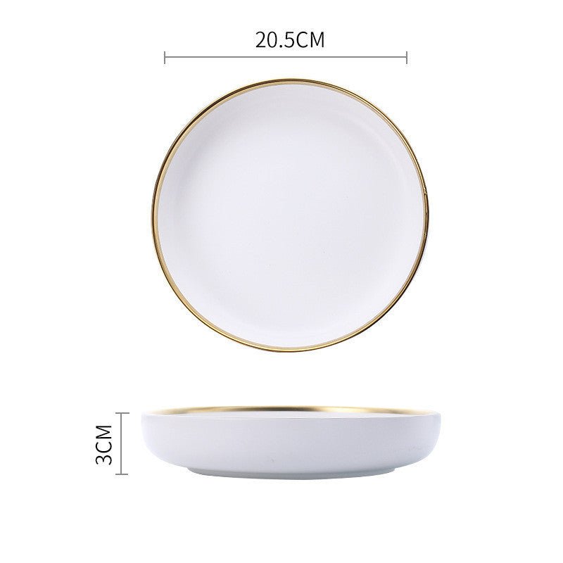 Big Soup Bowl Rice Bowl About Household Ceramic Plate $33.10 Dana Fashion Color: 6style Dana's Kitchen Product information: Product Category: Bowl Material: more than 45 percent bone meal and bone china Pattern: solid color 3.5 inch plate (white), spoon (