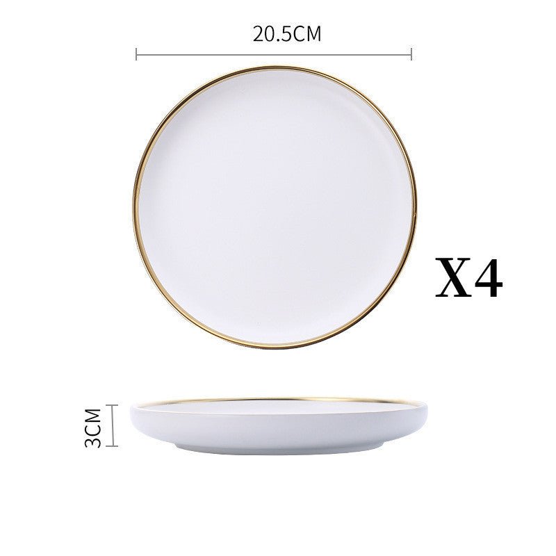 Big Soup Bowl Rice Bowl About Household Ceramic Plate $101.84 Dana Fashion Color: 4pcs 5style Dana's Kitchen Product information: Product Category: Bowl Material: more than 45 percent bone meal and bone china Pattern: solid color 3.5 inch plate (white), s