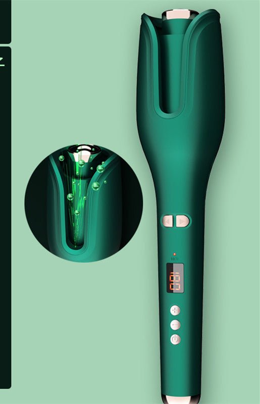 Big Wave Perm Anion Curling Iron $70.00 Dana Fashion Color: Green Electrical outlet: AU Beauty Tools Product information: Diameter of heat conductor: 21mm-30mm Product category: curling iron Heat conductor material: tourmaline ceramic Temperature control