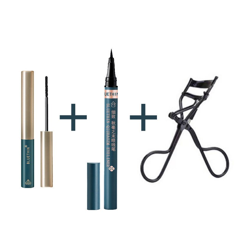 Black Mascara Black Eyeliner Suit $15.00 Dana Fashion Style: Three Pieces makeup Product information: Efficacy: long, curly Color: Black Net content: mascara eyeliner, mascara eyeliner clip Category: Mascara Packing list: Mascara + Eyeliner X1/Mascara + E