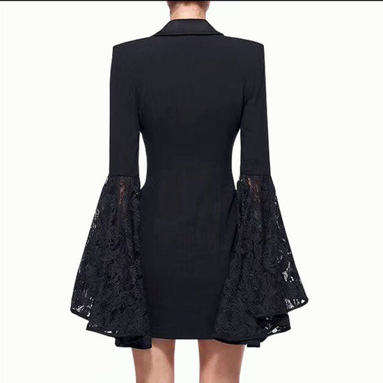Black Suit Jacket For Women $79.00 Dana Fashion Color: Black Size: L Women's clothing Product information: Color: Black Size: S,M,L,XL Style: slim fit Style type: private clothing socialite Popular elements: lace Fabric name: Polyester Fiber Sleeve type: