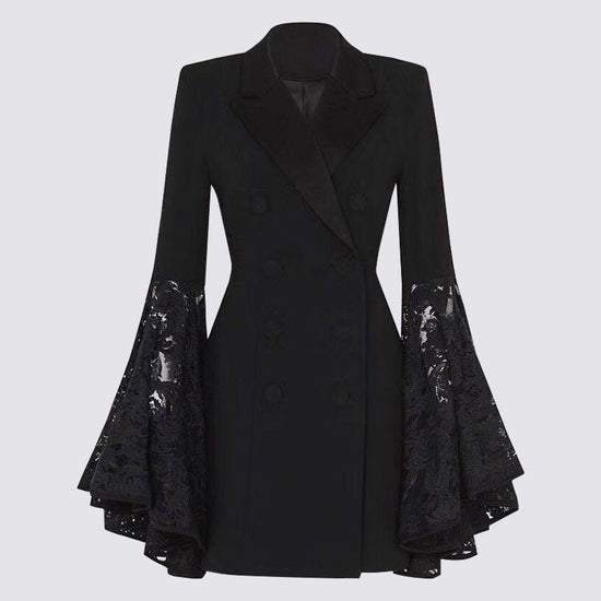 Black Suit Jacket For Women $79.00 Dana Fashion Color: Black Size: L Women's clothing Product information: Color: Black Size: S,M,L,XL Style: slim fit Style type: private clothing socialite Popular elements: lace Fabric name: Polyester Fiber Sleeve type: