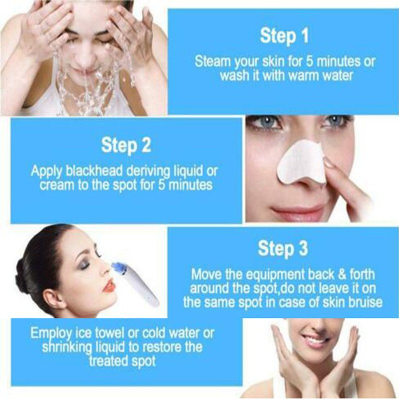 Blackhead Electric Pore Export Blackhead Cleaner $20.38 Dana Fashion Color: Pink Beauty Tools Product Information: Working method: Ultrasonic vibration Function: Blackhead suction Color: White, pink Packing List: Cleanser X1