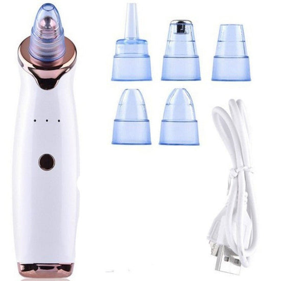 Blackhead Instrument Electric Suction Facial Washing Instrument Beauty Acne Cleaning Blackhead Suction Instrument $28.04 Dana Fashion Color: White Beauty Tools Overview Functions: 1. Remove Blackhead, deeply clean face 2. For acne, pimple skin treatment 3