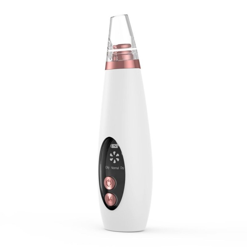 Blackhead Pore Vacuum Cleaner Nose Cleanser Blackheads Remover Blackhead Acne Removal Button Face Suction Beauty Skin Care Tool $28.22 Dana Fashion Color: White Model: USB Beauty Tools Name: microcrystalline blackhead instrument Product model: ly-9128 Inp