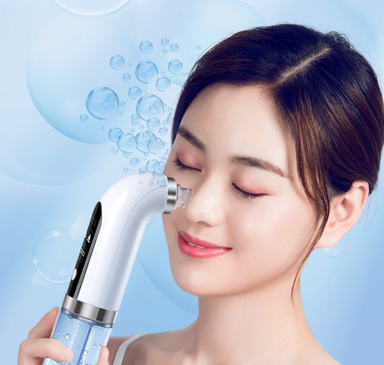 Blackhead Remover Pore Vacuum Cleaner Upgraded Blackhead Vacuum Rechargeable Face Vacuum Comedone Extractor Tool For Blackhead $55.42 Dana Fashion Color: White Beauty Tools Overview: MULTI-FUNCTIONAL & PROFESSIONAL – FIVE INTENSITY LEVELS AND 3 REPLACEABL