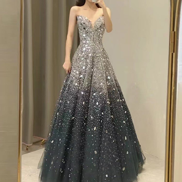 Blue Heavy Industry Wedding Evening DressDana FashionDana Fashion{{ product_title Women's clothing }} - Dana Fashion